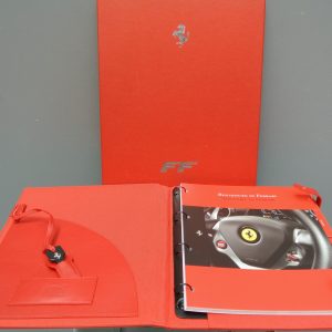 Ferrari FF Agenda Red Leather Binder Document Holder