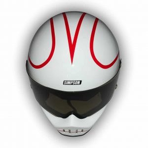 Alan Jones Simpson Bandit Helmet Signed Replica