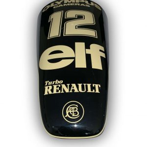 Ayrton Senna replica nose cone top manufactured by Classic Team Lotus