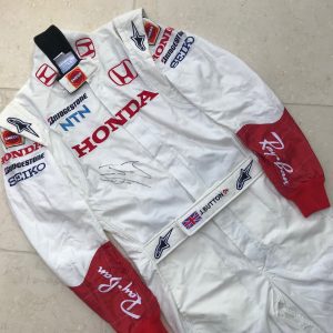 Jenson Button Signed Alpinestars Racesuit 2007 Honda Racing