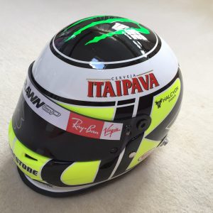 Jenson Button 2009 Brawn GP Replica Interlagos Helmet