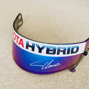 Fernando Alonso Toyota WEC Champion Hand Signed Bell HP7 Visor
