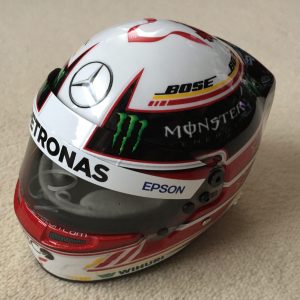 Lewis Hamilton Hand Signed 2018 Bell Half Scale Helmet