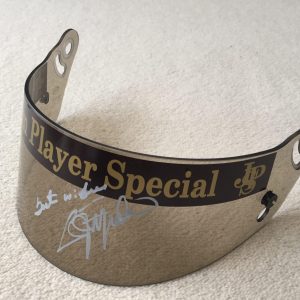 Emerson Fittipaldi Goodwood 2019 Hand Signed Bell M2 Tinted JPS Visor