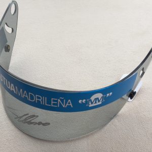 Fernando Alonso 2008 Signed Renault Smoked Visor