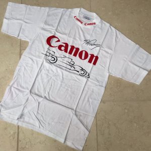 Alain Prost Canon undershirt from 1993 Williams World Championship year
