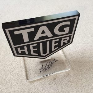 Max Verstappen Signed TAG Heuer Table Centrepiece