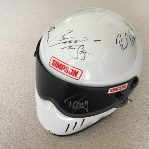 Simpson RX8 Top Gear / The Stig Signed Helmet
