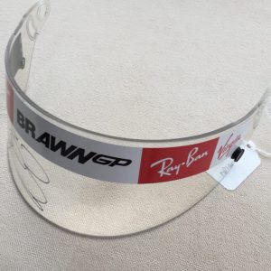 Jenson Button 2009 Brawn GP Signed Visor