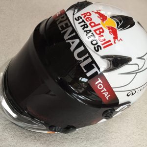 Sebastian Vettel Replica Bahrain 2013 Red Bull Stratos Helmet