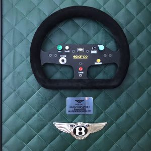 Bentley EXP Speed 8 Steering Wheel from the 2001 Le Mans car