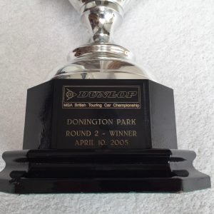 Yvan Muller 2005 BTCC Donington Race Winning Trophy