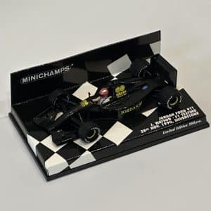 Minichamps Jordan Ford 911 J. Watson F1 Testing 28th Nov 1990 Silverstone 1/43