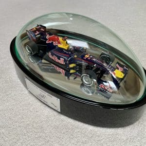 Autosport Awards 2011 Sebastian Vettel signed table centrepiece 1/18 Red Bull Renault