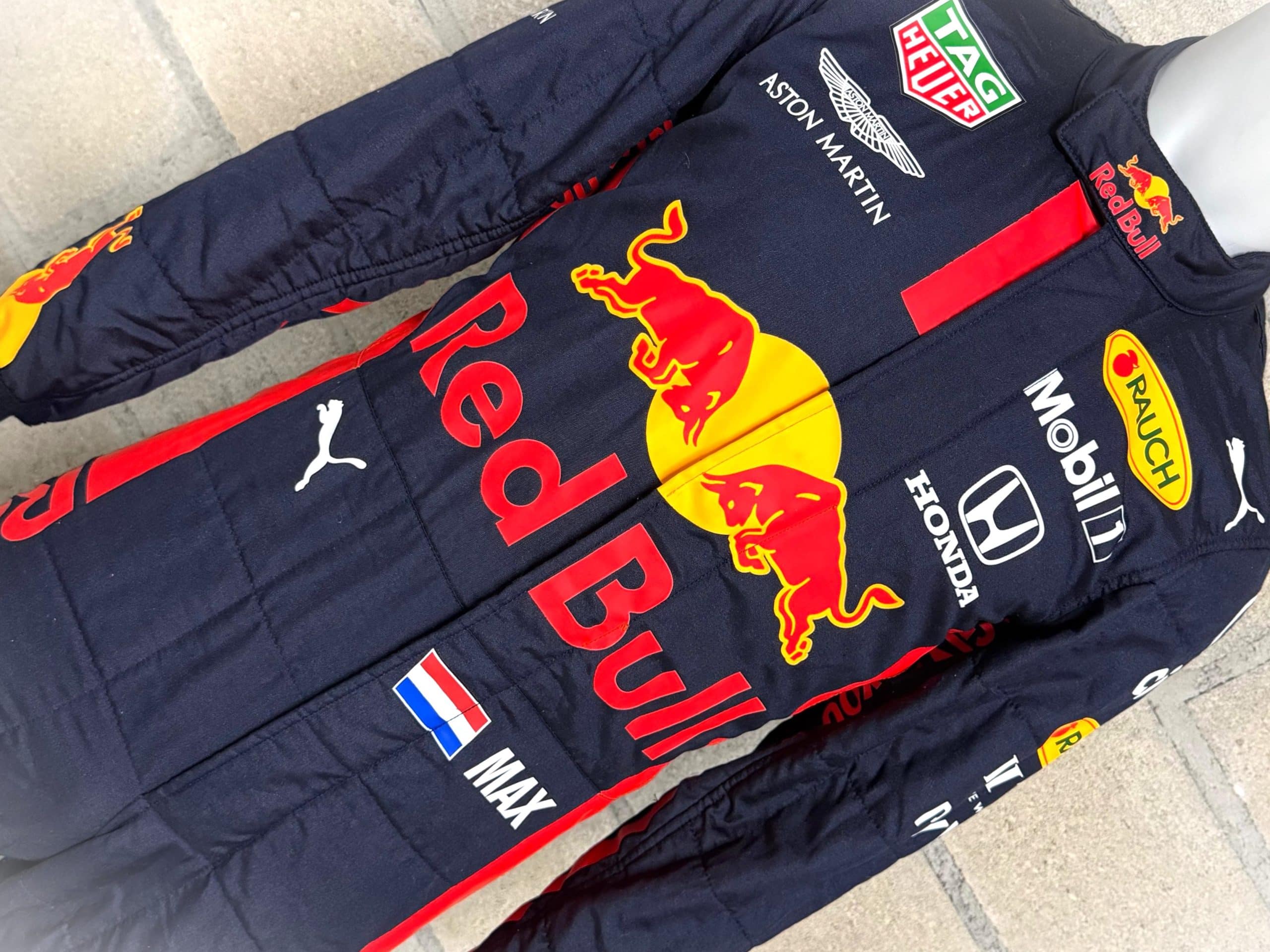 Max Verstappen 2020 Red Bull Puma racesuit Max Verstappen 2020 Red Bull Puma racesuit