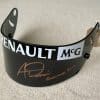 Alexander Rossi signed Caterham F1 Goodwood FoS 2013 visor - Image 3
