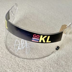 Anthony Davidson signed 2002 Arai GP5 Minardi visor