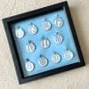 A complete set of enamel swing badges for the Goodwood members meeting - Image 3