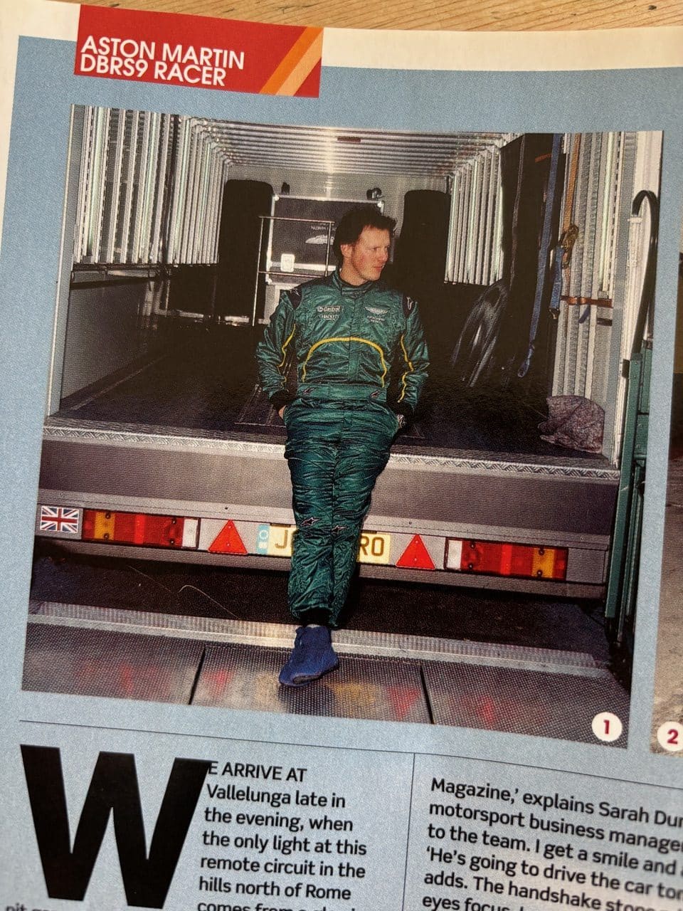 Aston Martin DBR9 test racesuit from 2006 - Image 11
