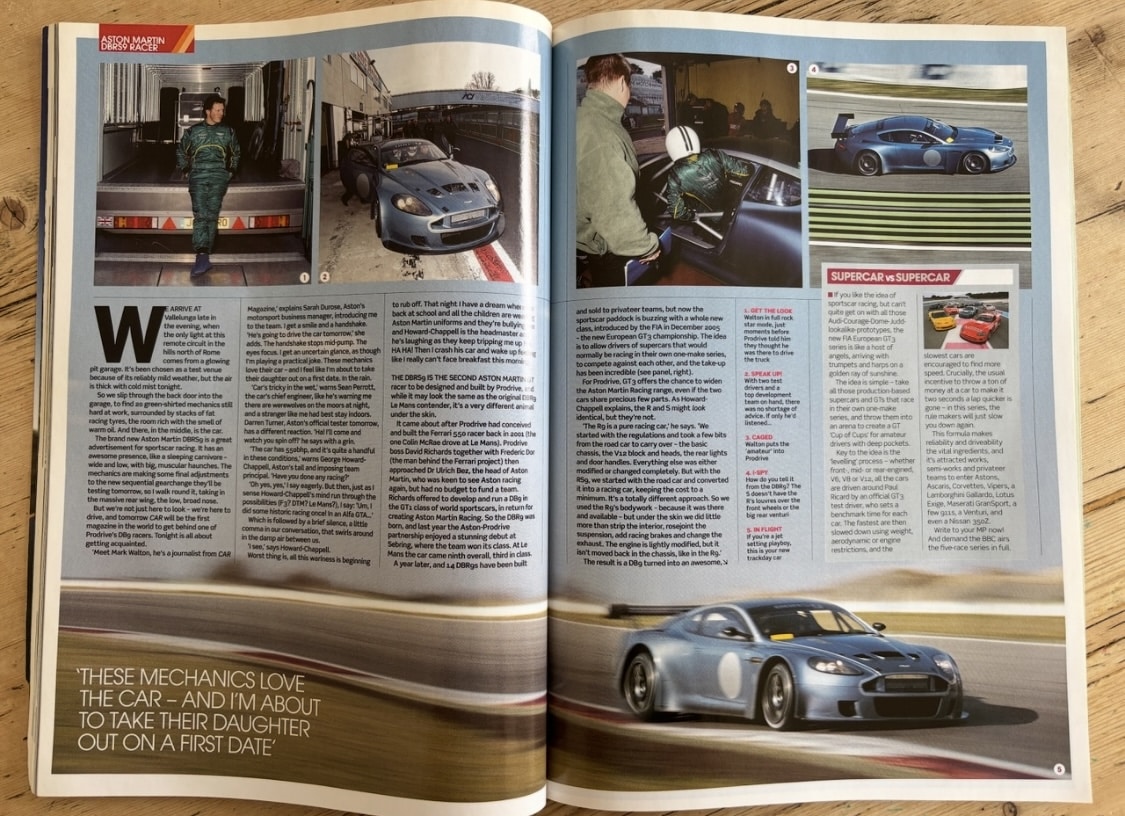 Aston Martin DBR9 test racesuit from 2006 - Image 12