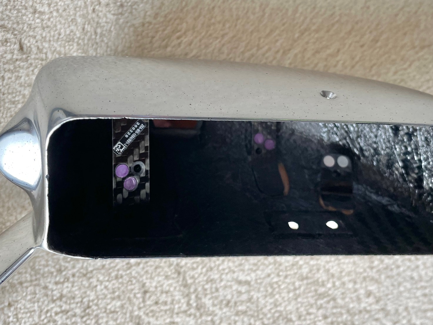 McLaren Mercedes MP4/25a rear view mirror housing Hamilton / Button 2010 - Image 7