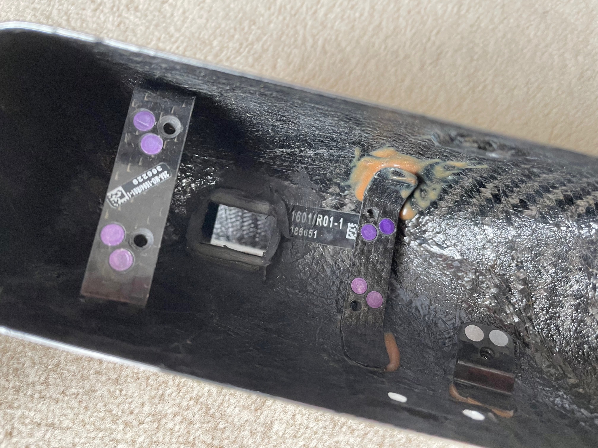 McLaren Mercedes MP4/25a rear view mirror housing Hamilton / Button 2010 - Image 6