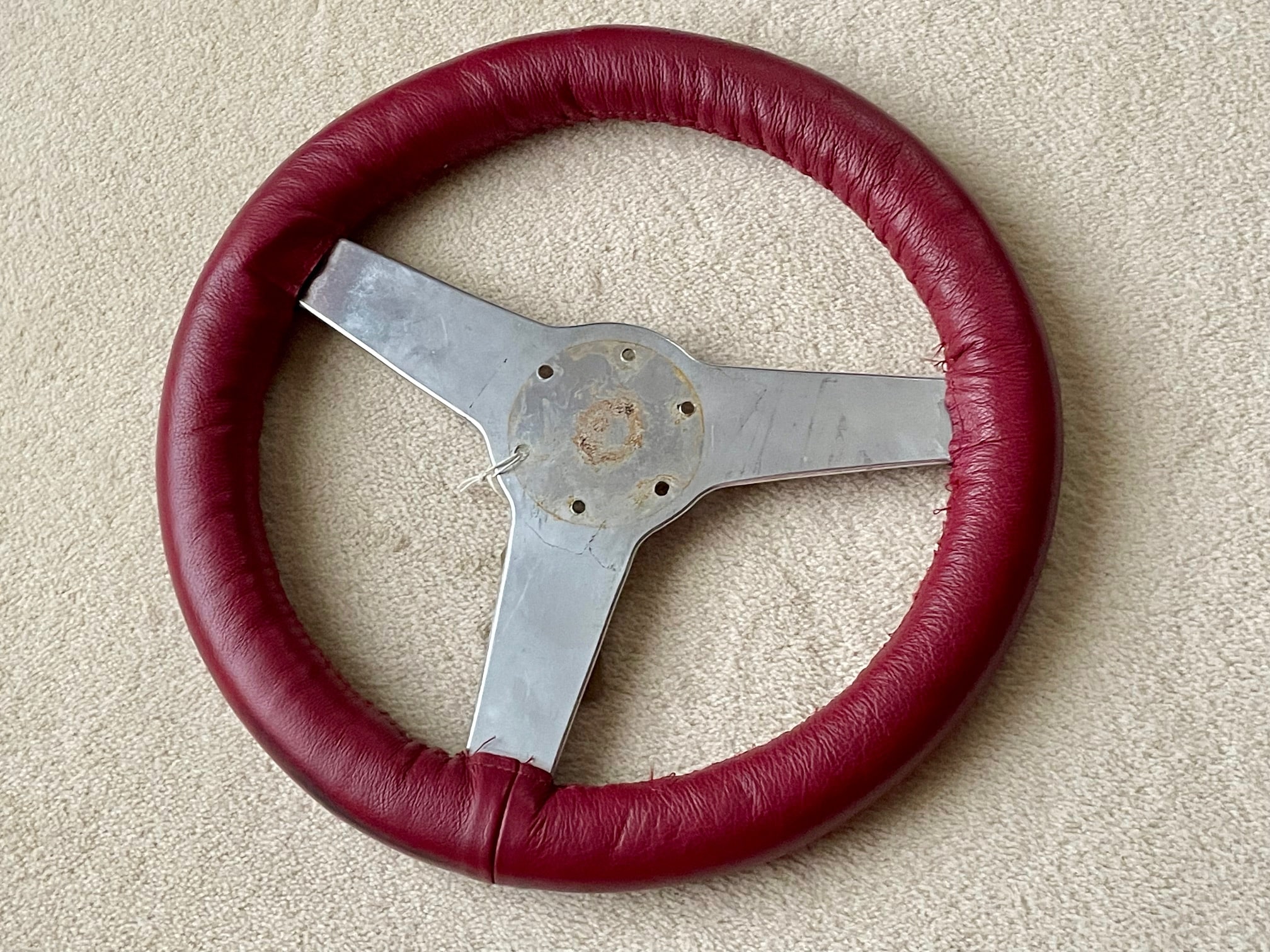 Lotus XI steering wheel signed by Clive Chapman - Image 5