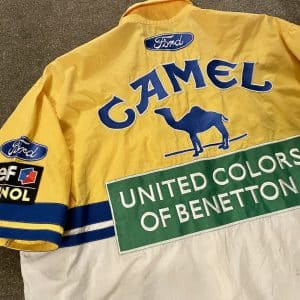 Camel Benetton Ford race team shirt from 1993