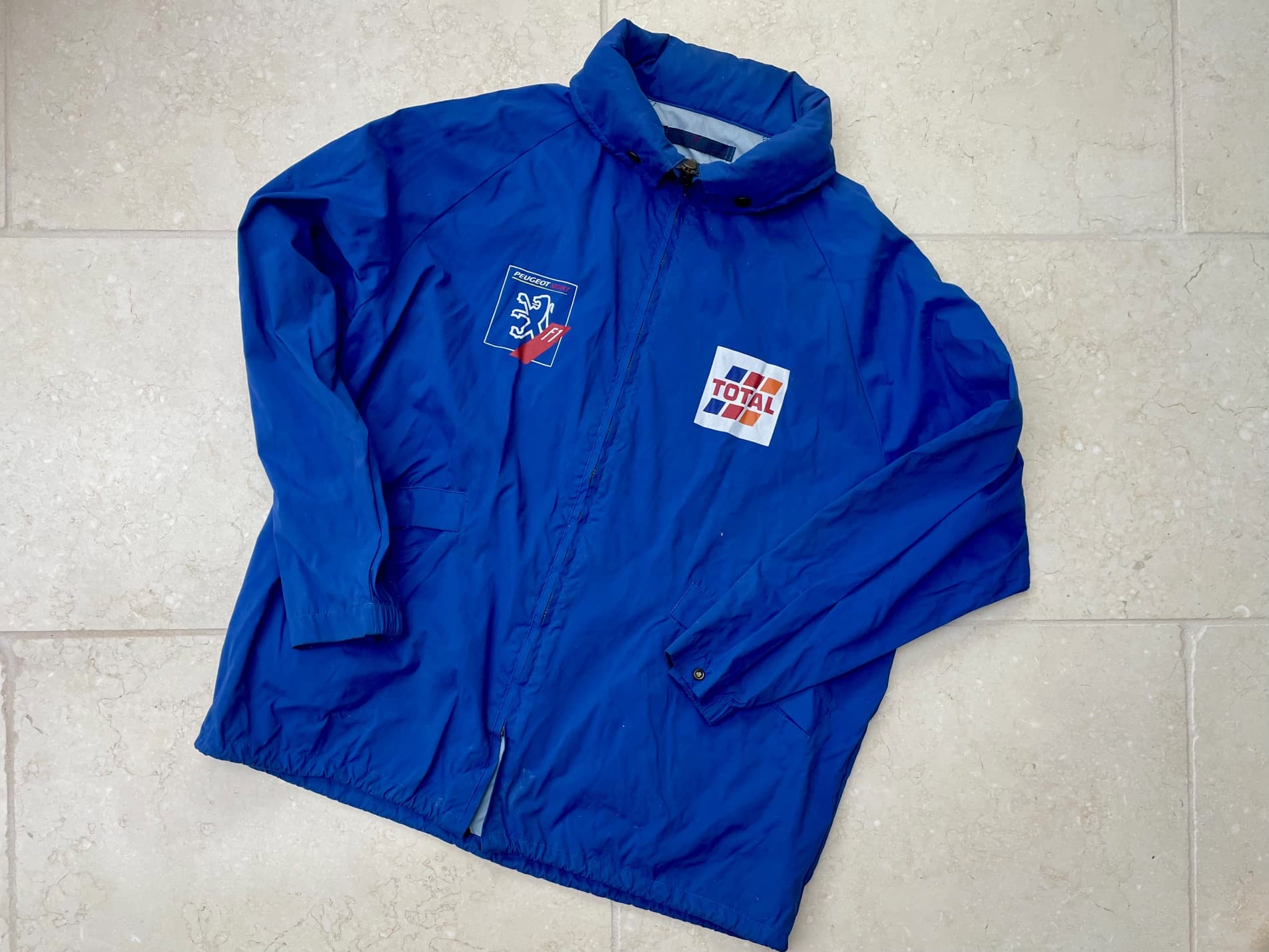 Ex Jabouille Peugeot F1 paddock jacket 1994/95