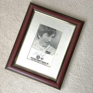 Jochen Rindt 1970 hand signed promo card