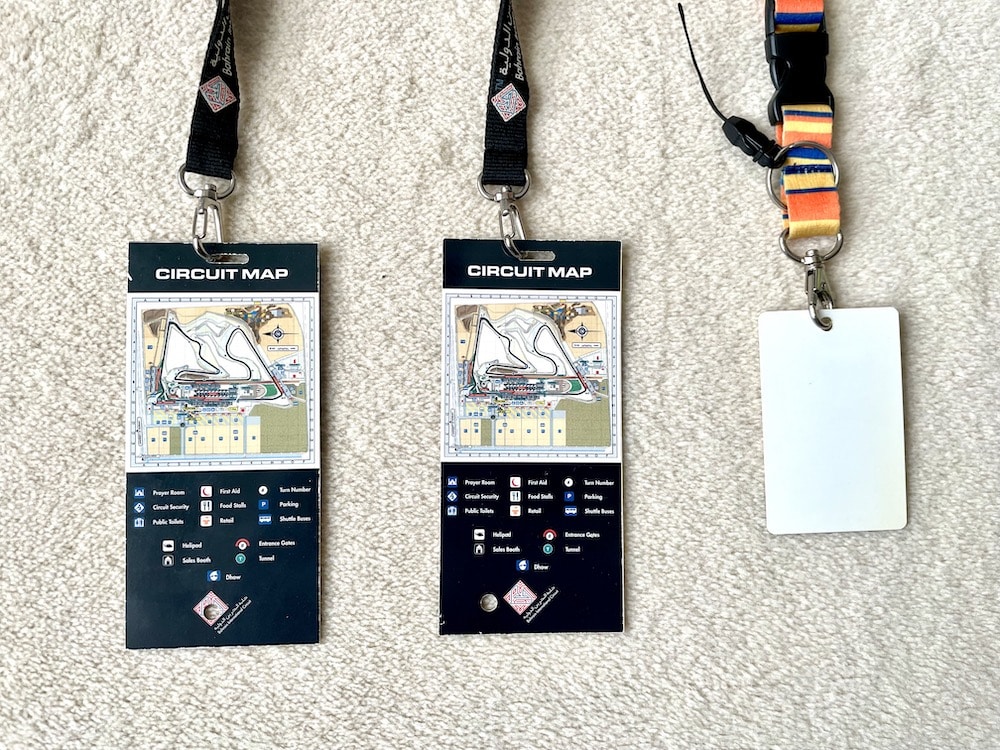 Three F1 passes from the personal archive of Rob Widdows - Image 2
