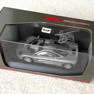 1/43 McLaren F1 model signed by Gordon Murray