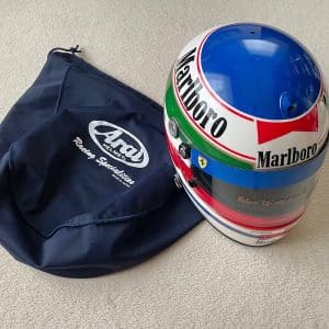 Replica Ivan Capelli 1992 Ferrari Arai GP3 helmet
