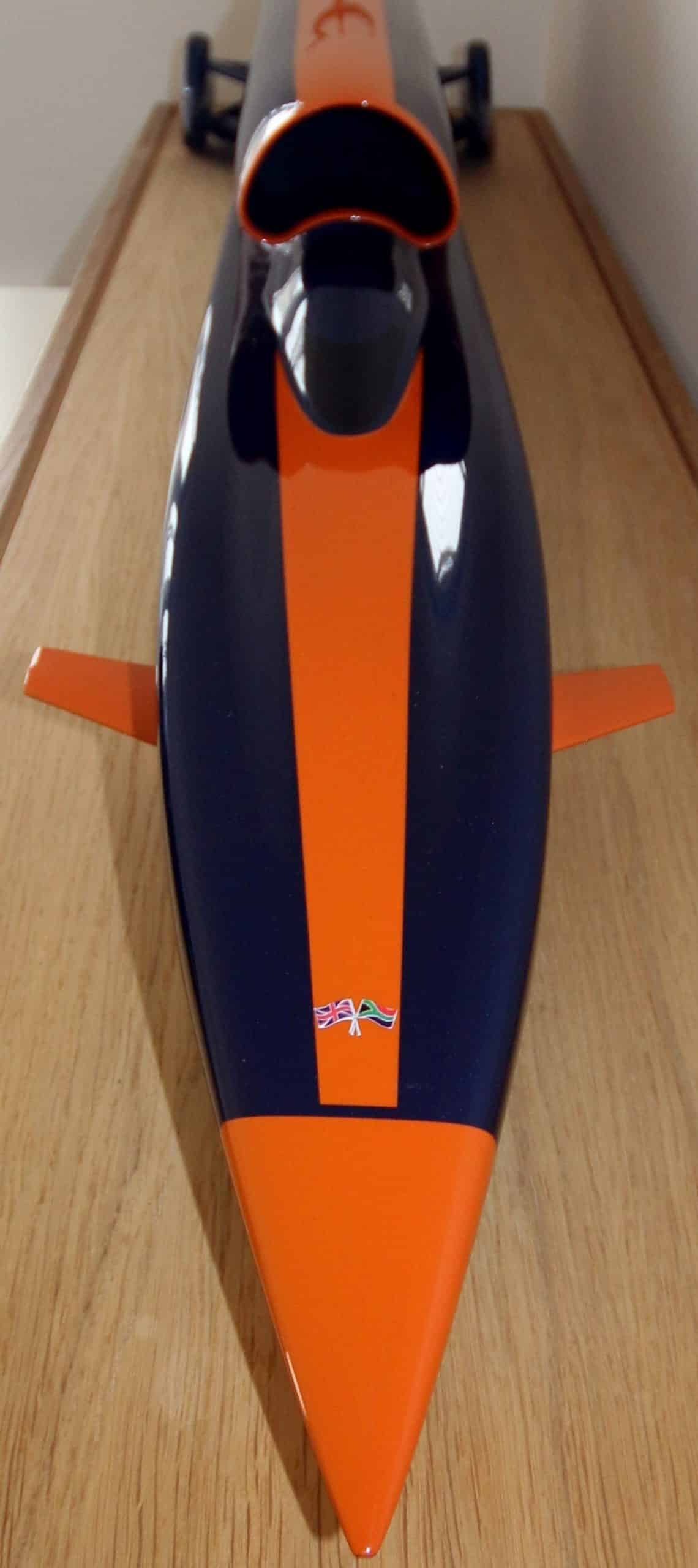 Amalgam 1:10 model Bloodhound World Land Speed Record challenge car - Image 3