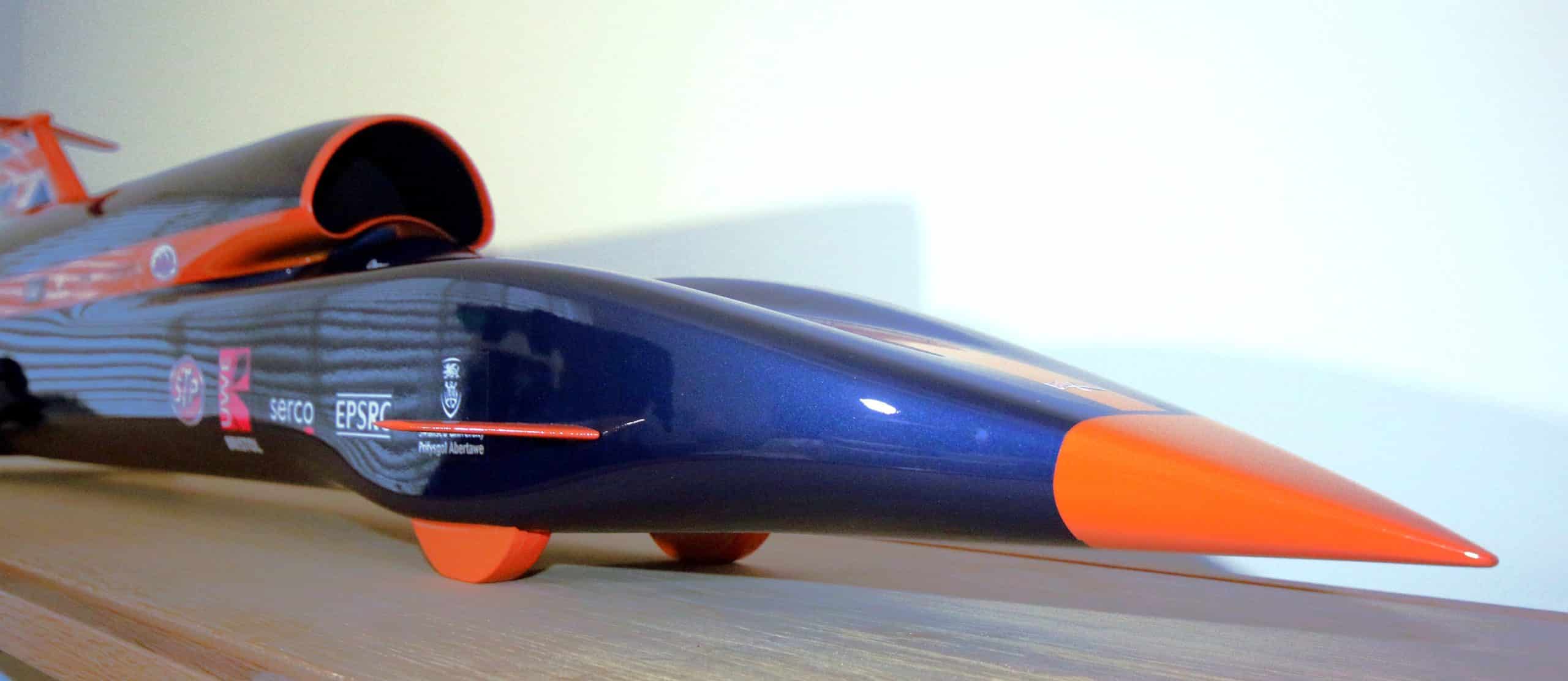 Amalgam 1:10 model Bloodhound World Land Speed Record challenge car - Image 5