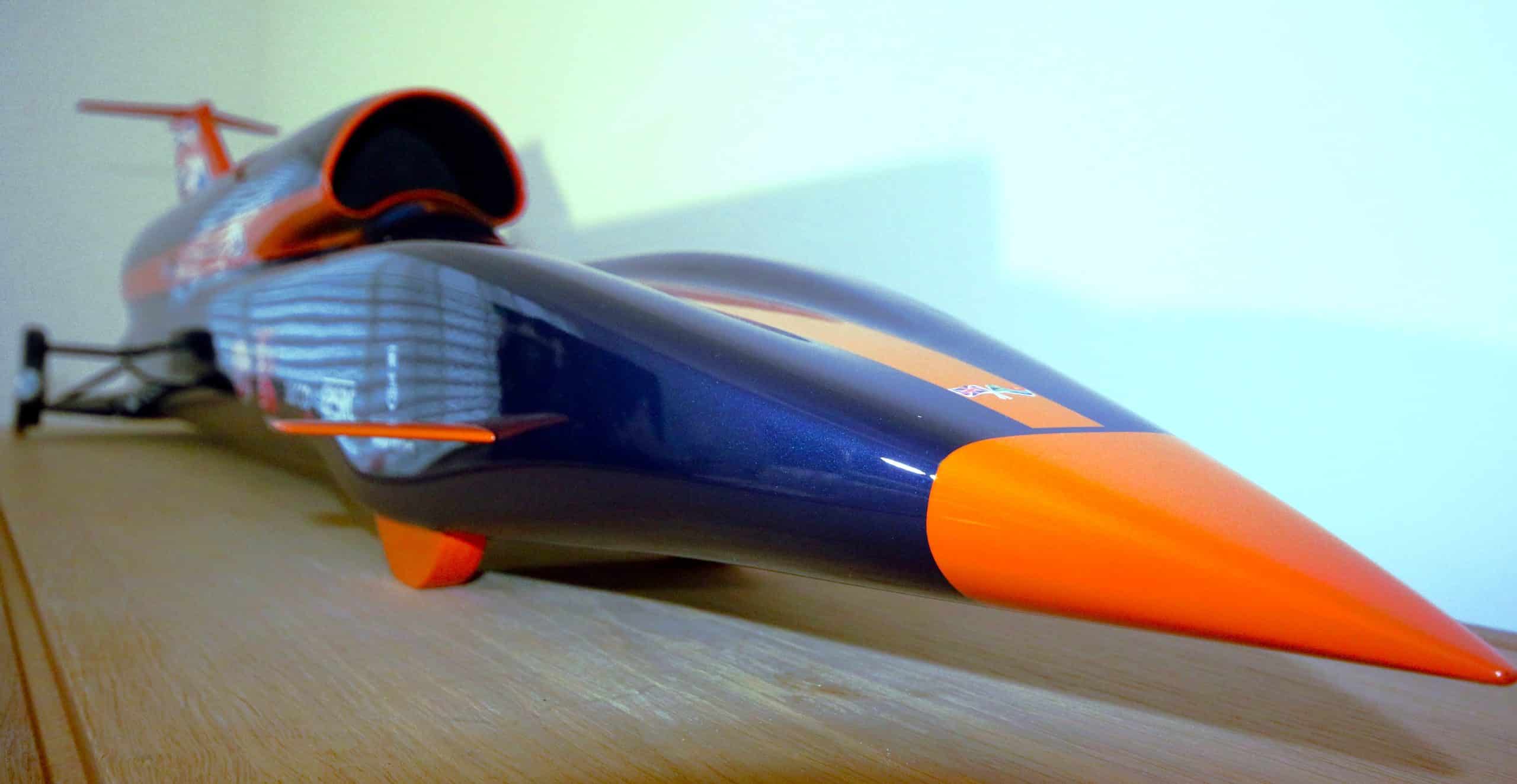Amalgam 1:10 model Bloodhound World Land Speed Record challenge car - Image 6