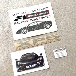 McLaren F1 bespoke decals