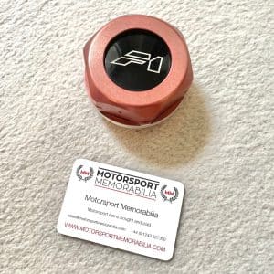McLaren F1 prototype red anodised F1 wheel nut