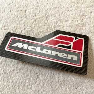 McLaren F1 rear badge from a GTR
