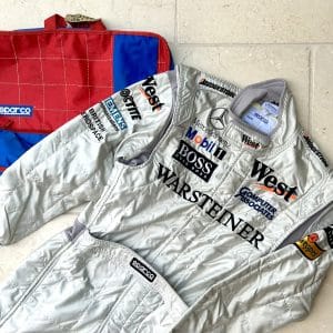 West McLaren Mercedes 1998 driver racesuit