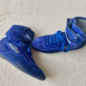 Giancarlo Fisichella 1999 race used Benetton boots