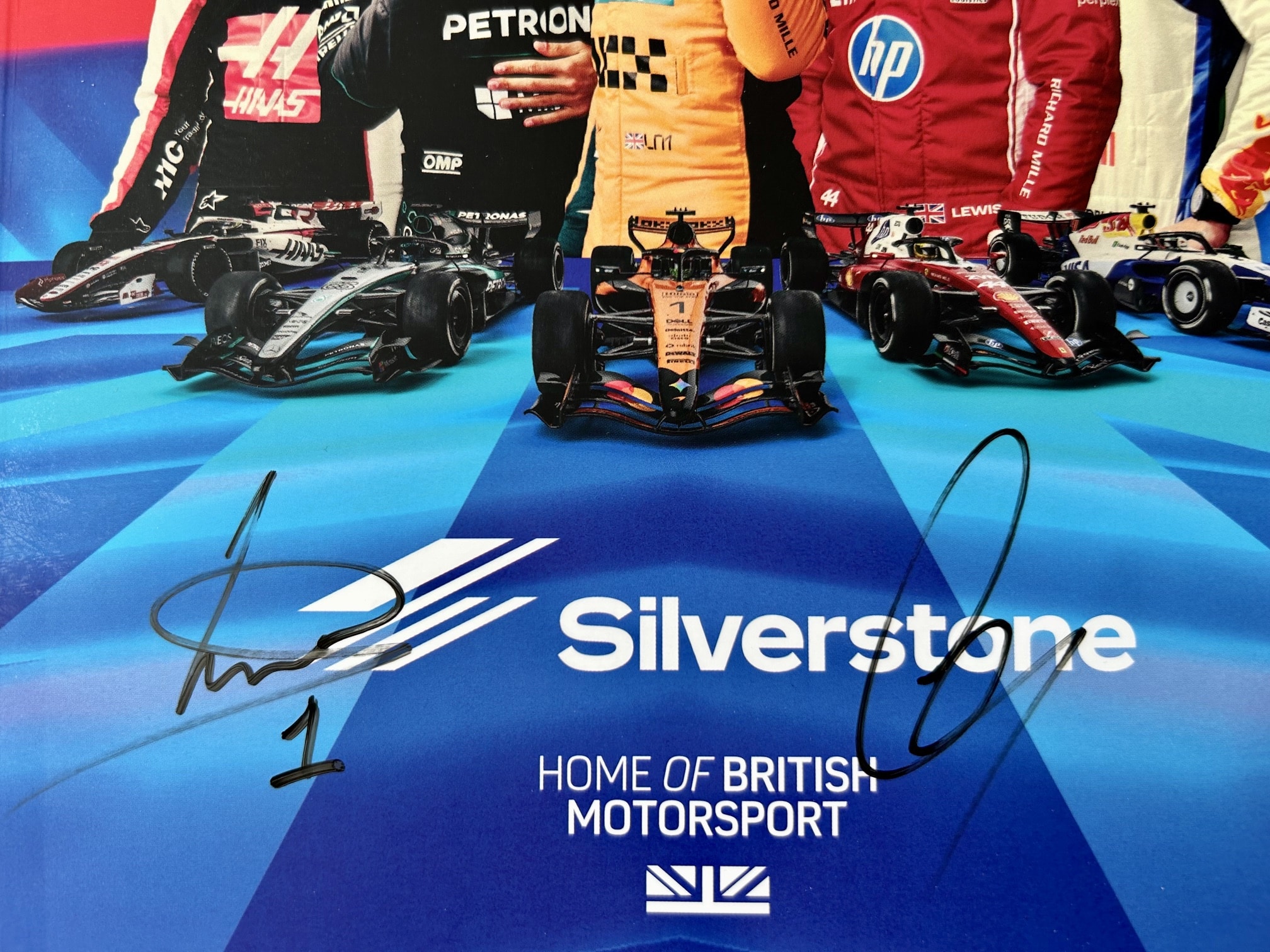 Mansell, Norris and Hamilton signed 2026 British Grand Prix Programme - Image 2