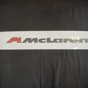 McLaren F1 unused windscreen strip