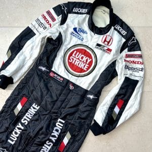 Jacques Villeneuve Alpinestars Honda racesuit from 2003