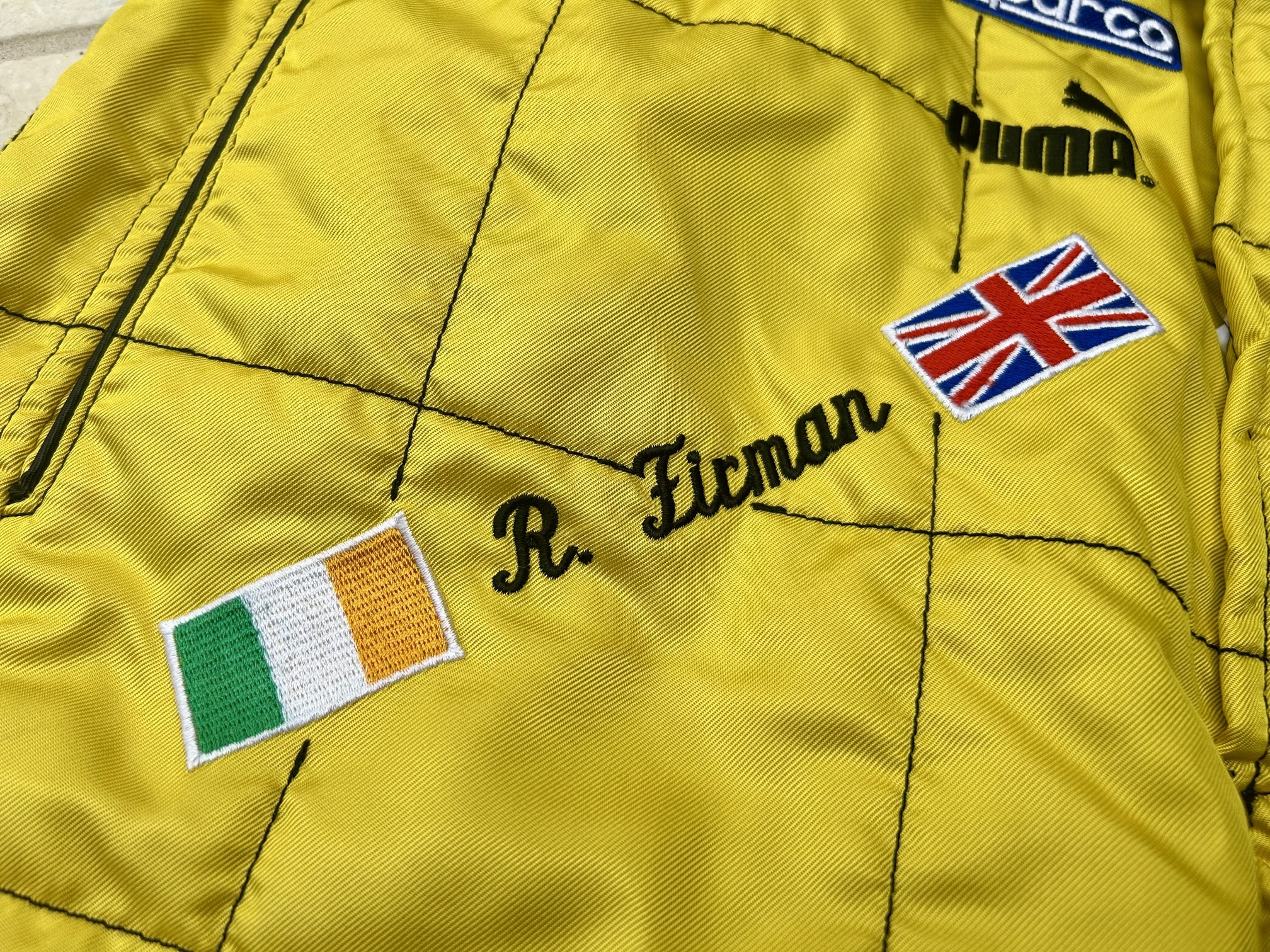 Ralph Firman 2003 Jordan racesuit by Sparco - Image 2