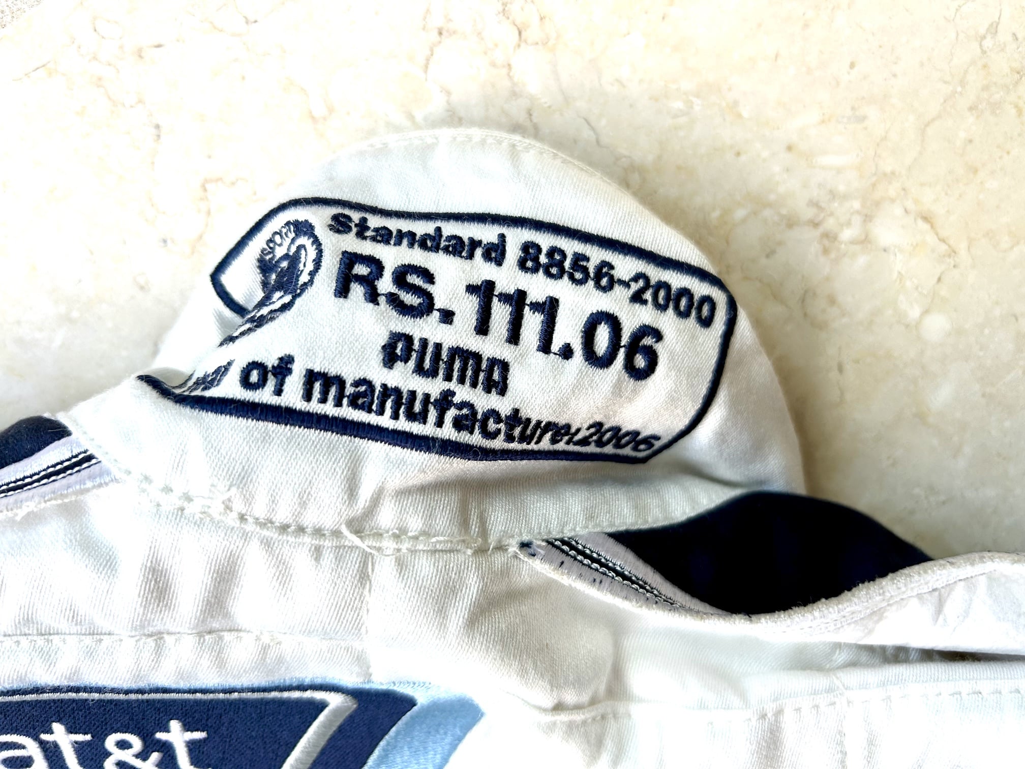 Kazuki Nakajima original 2006 Williams racesuit by Puma - Image 4