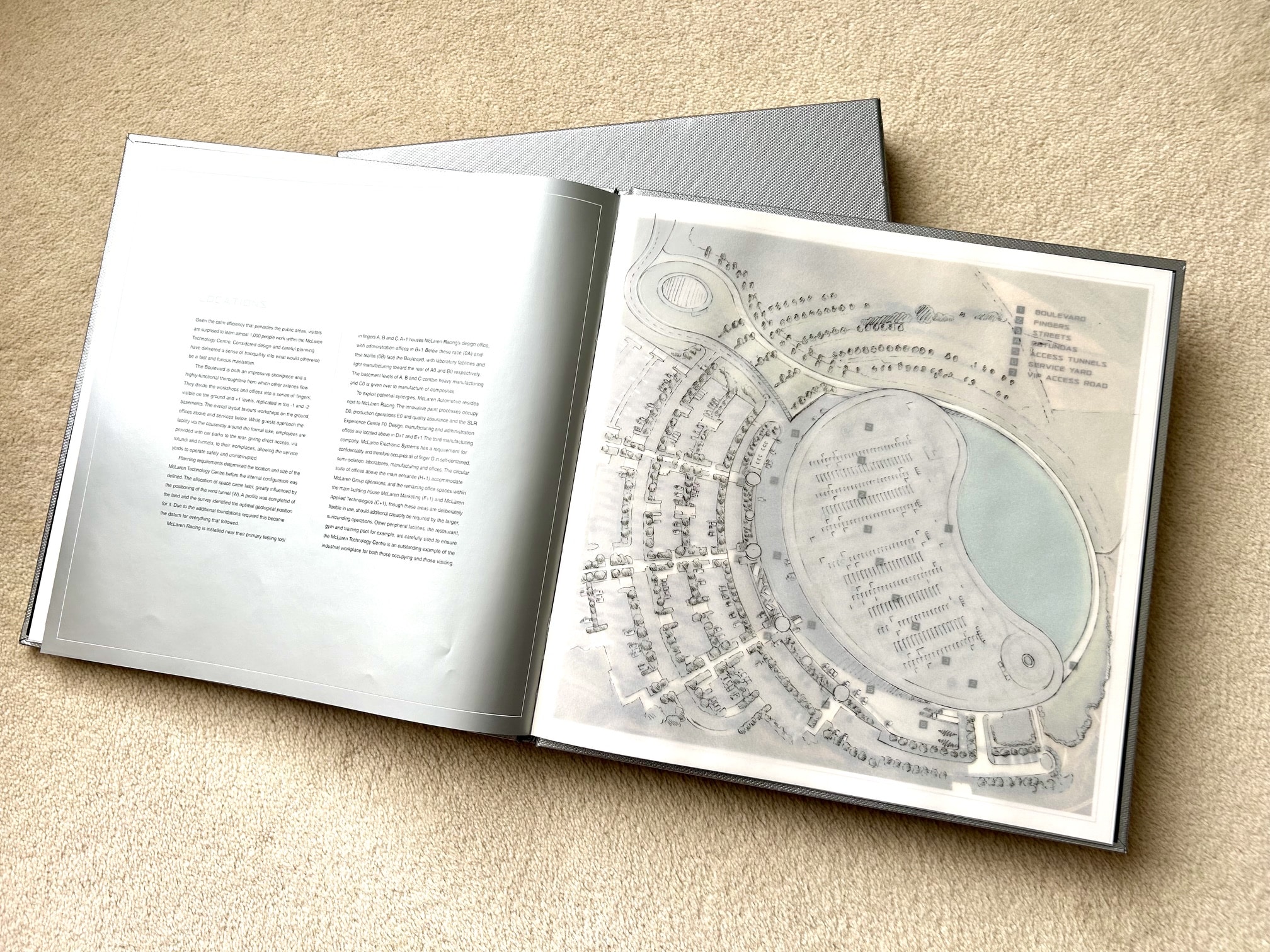 Privately published McLaren Technology Centre hardback book - Image 4