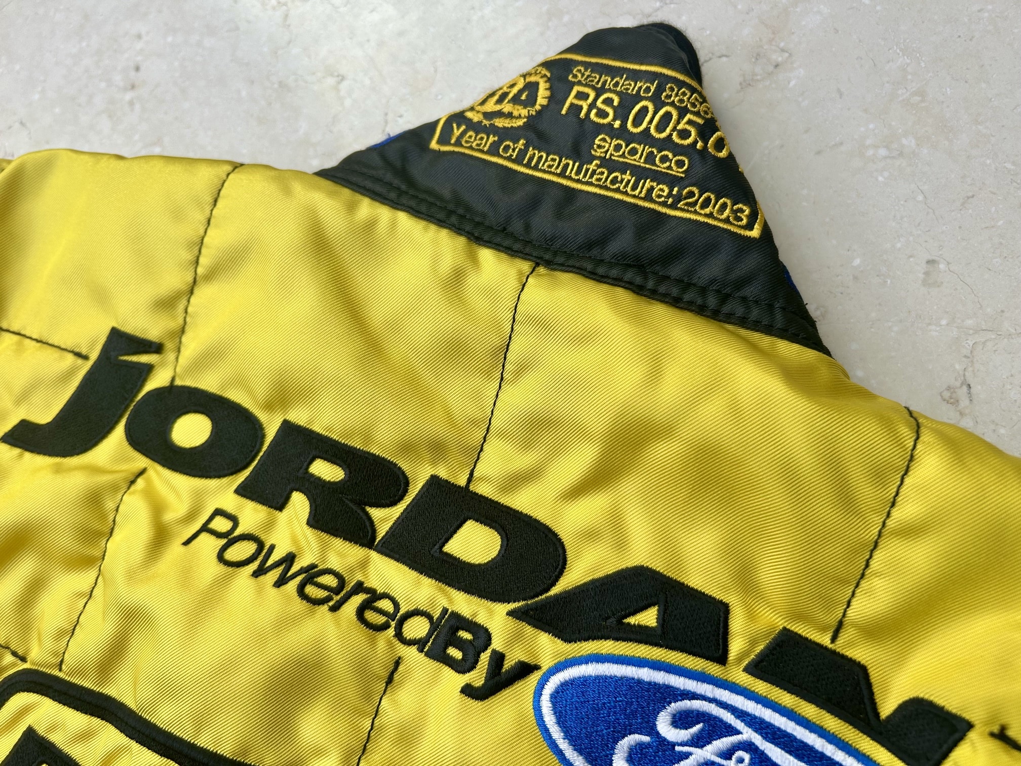 Ralph Firman 2003 Jordan racesuit by Sparco - Image 5
