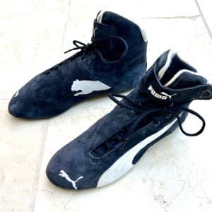 Alex Wurx race used custom Williams race boots by Puma